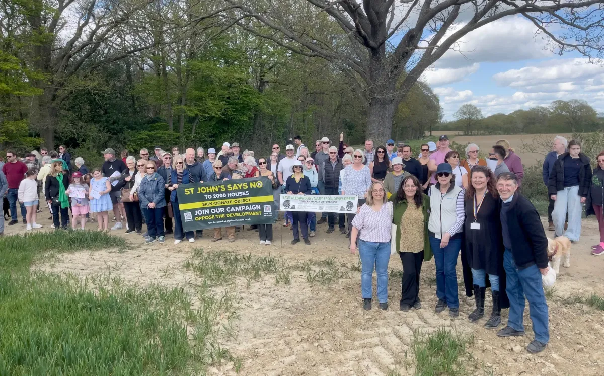 The Telegraph: Rural communities out in force to fight Labour building on green belt